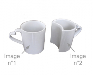 Mugs coeurs duo