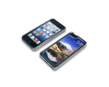 Coque de protection transparente pour Iphone 5 personnalisée avec une photo