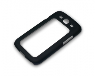 Coque de protection noire pour Galaxy S3 / i9300 personnalisée avec une photo