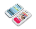 Coque de protection blanche pour Galaxy S3 / i9300 personnalisée avec une photo