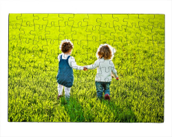 Puzzle magnétique 96 pièces à personnaliser avec une photo - Format paysage