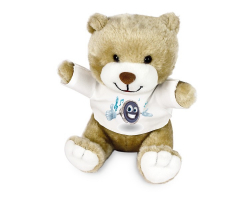 Ours en peluche avec tee-shirt personnalisable