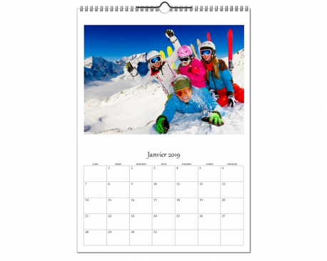 Calendrier photos A3 - Papier mat 230g