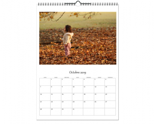 Calendrier photos A3 - Papier brillant 180g