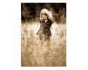 Puzzle en bois 30 pièces à personnaliser avec une photo - Format portrait