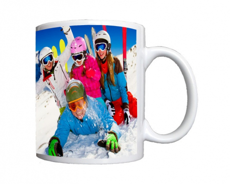 Mug blanc à personnaliser avec une photo